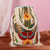 Parwana white potli bag
