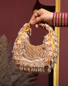 Rhea Golden Moon Bag