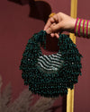 Rhea Green Moon Bag