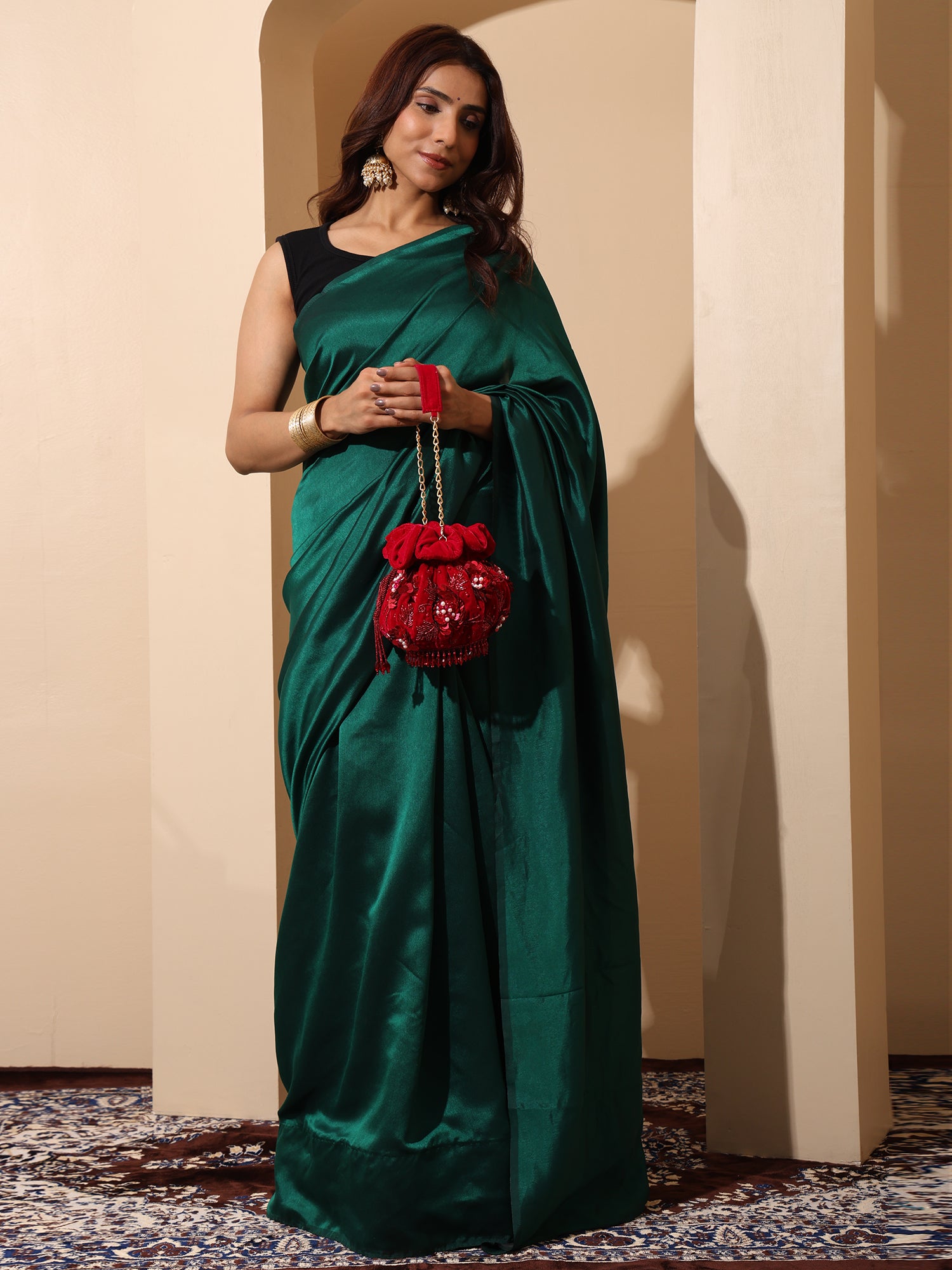Kumkum Red Potli Bag