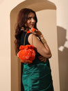 Kumkum Orange Potli Bag