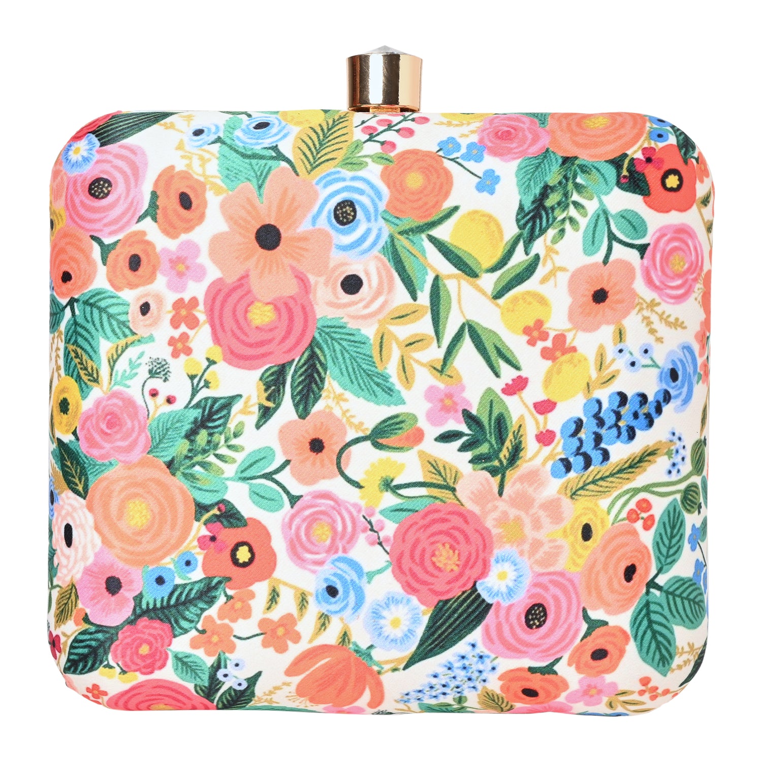 Phoolwari Printed Clutch