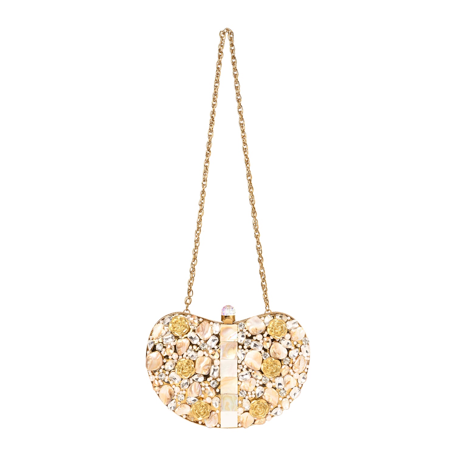 Roohani Mother Of Pearl Clutch
