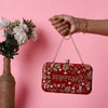 Noor-e-Naam Mehroon Name Clutch