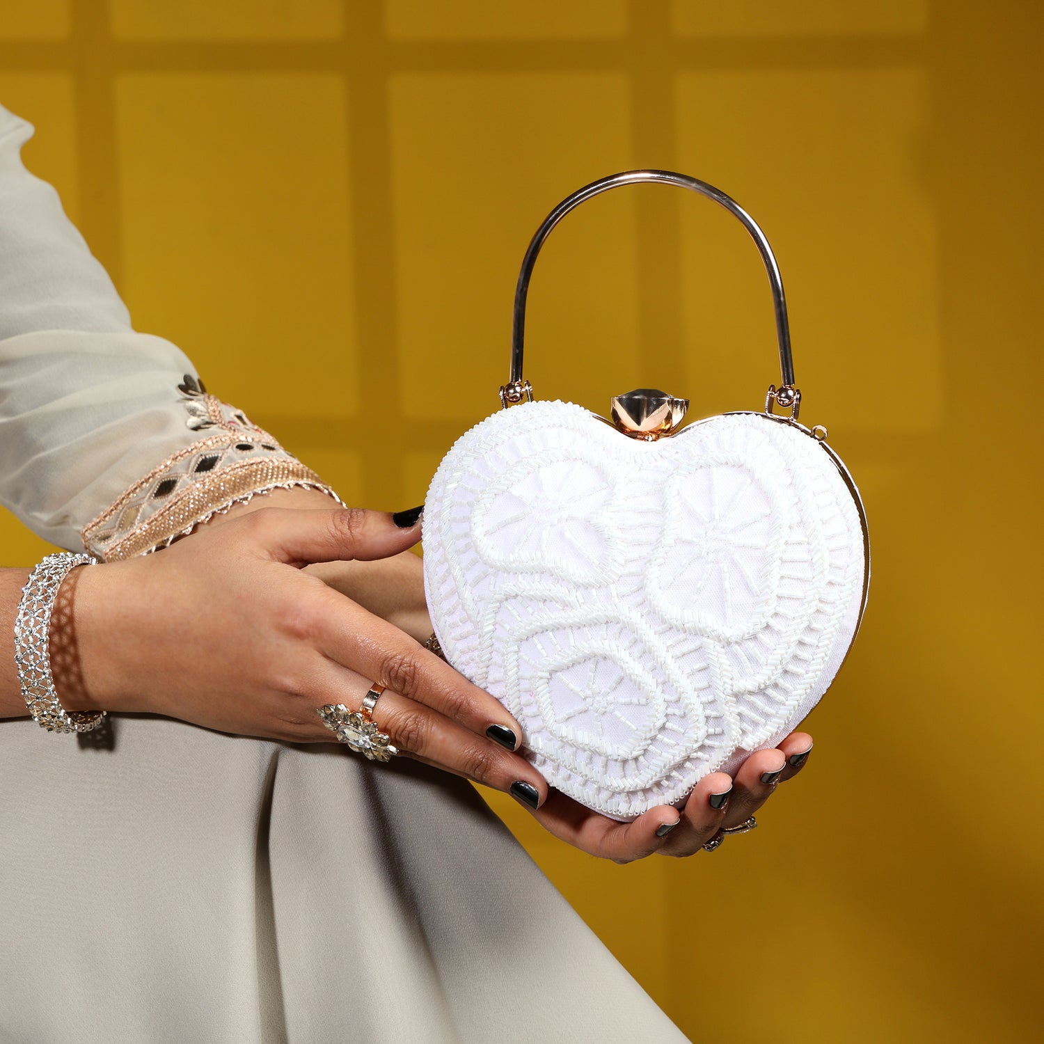 CUPID'S RED HEART BAG