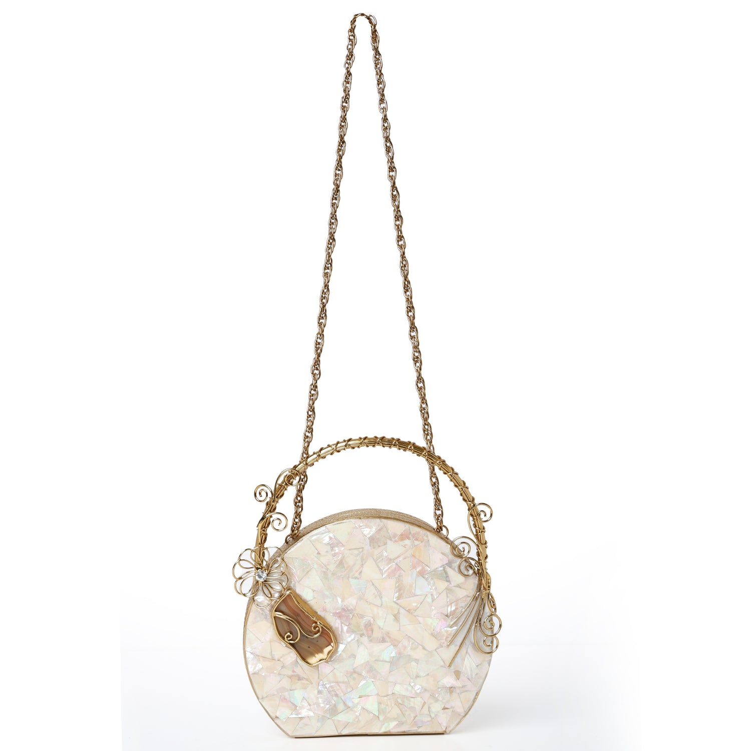 Nazrana MOP Clutch bag