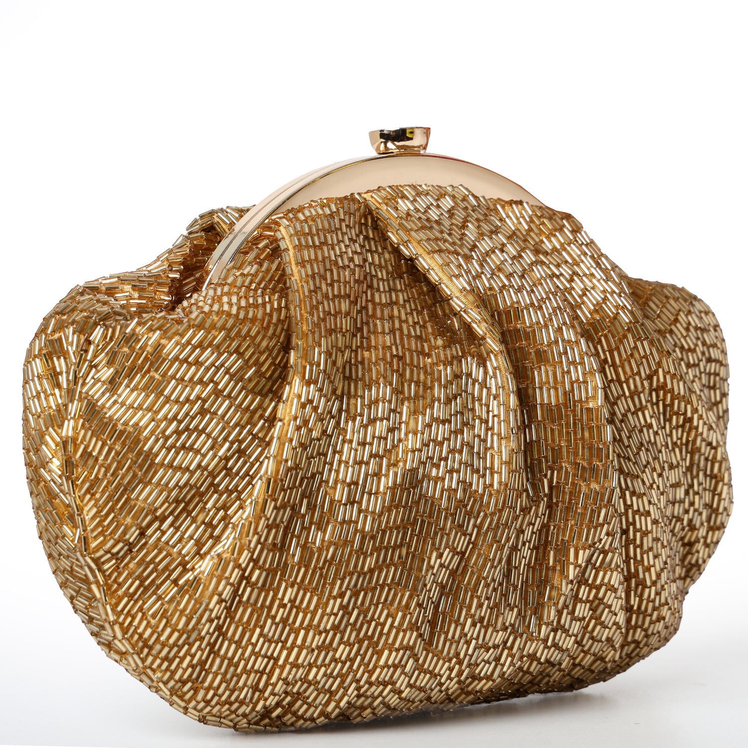 ZEENAT GOLDEN NALKI BATUA BAG