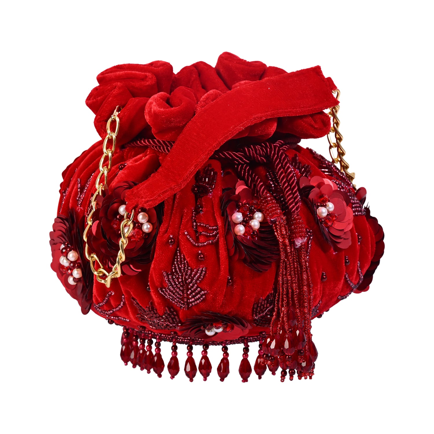 Kumkum Red Potli Bag