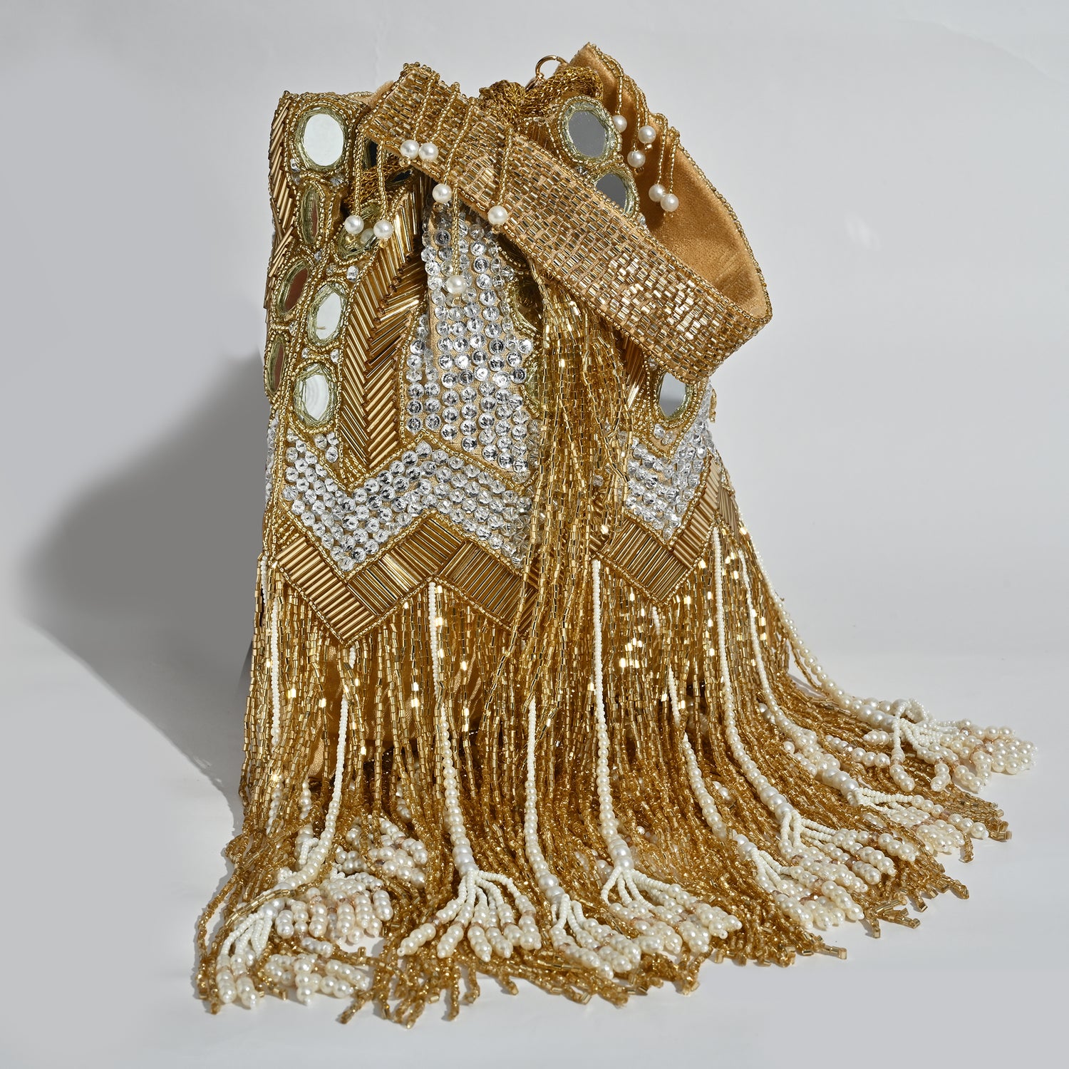 Sitara Golden potli bag