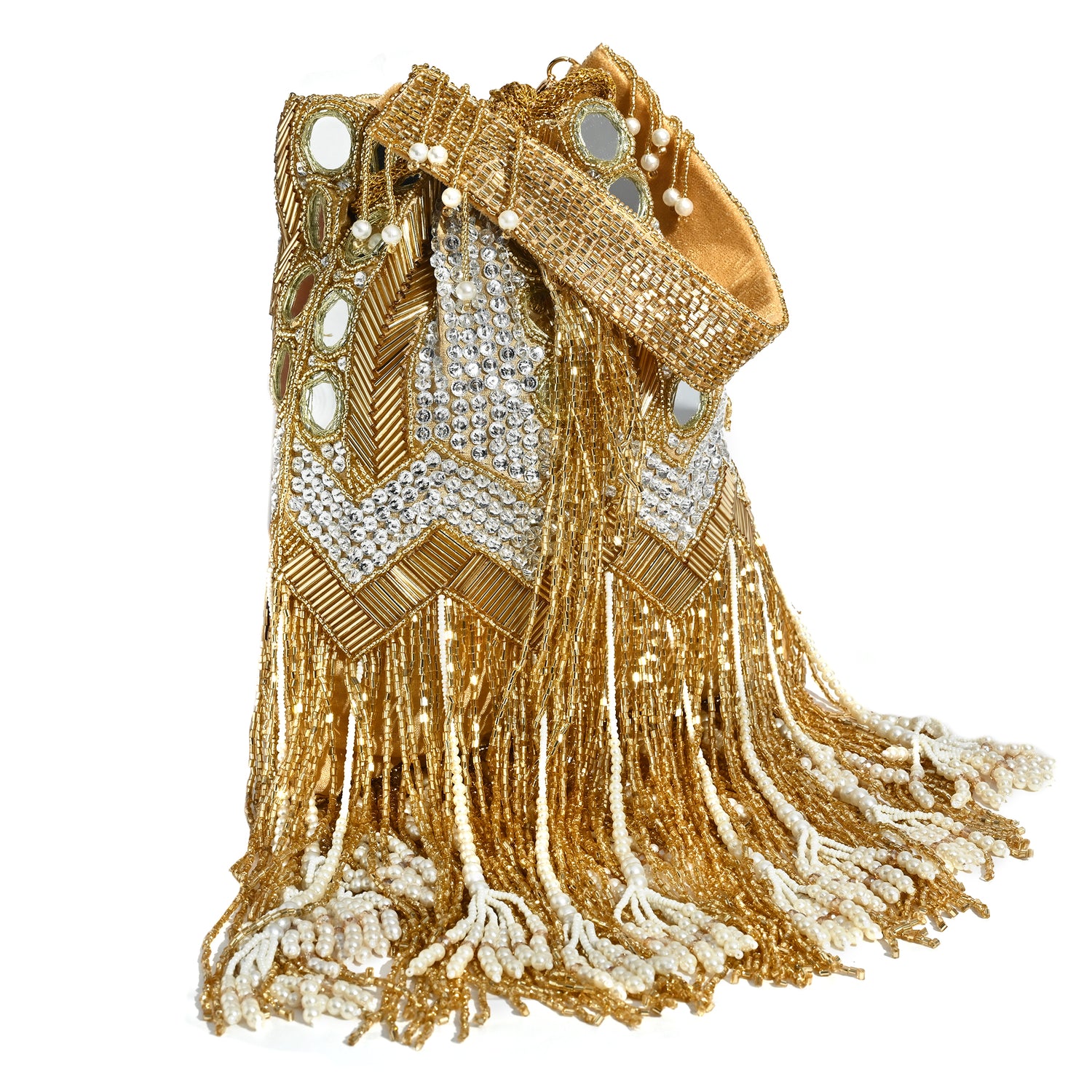 Sitara Golden potli bag