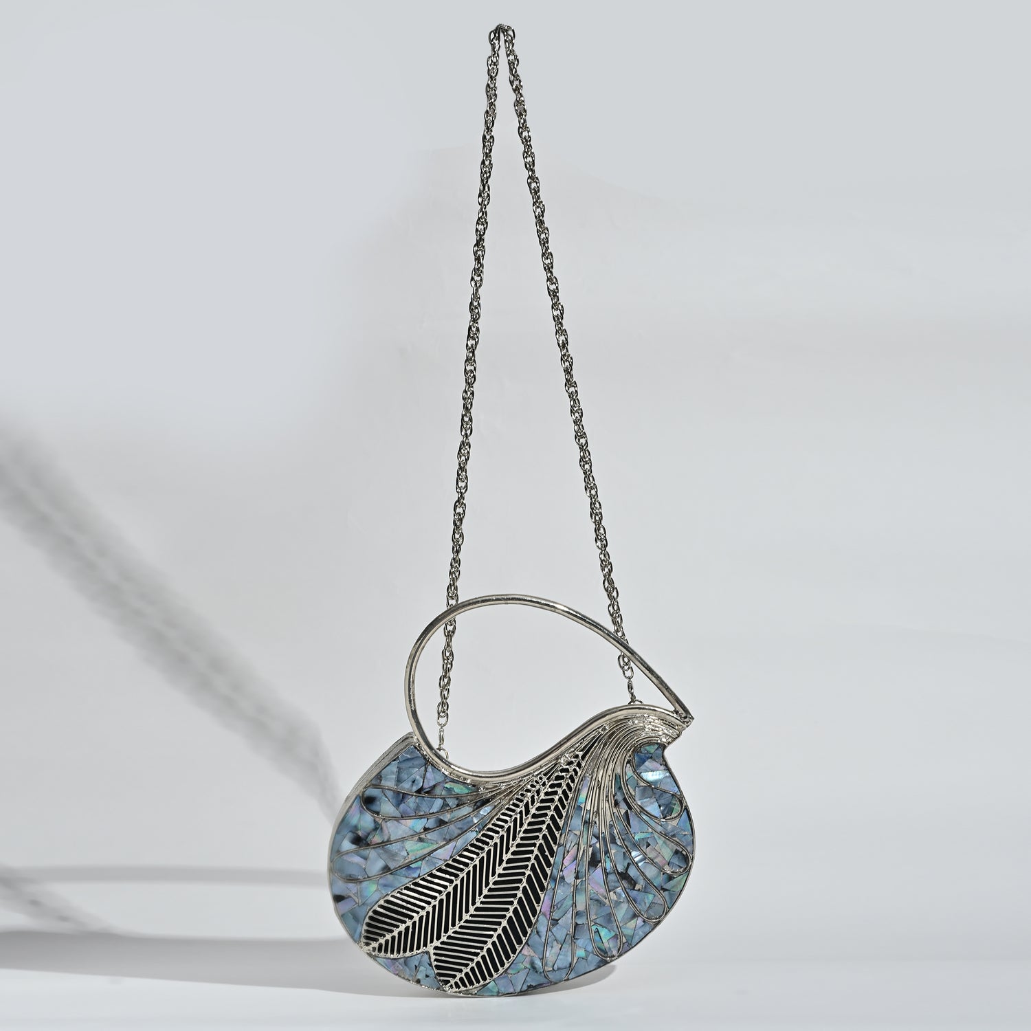 Sapphire Mop Clutch Bag