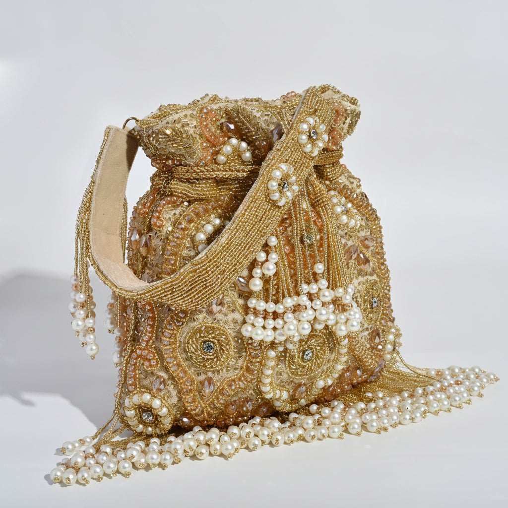 Zehra Golden Potli