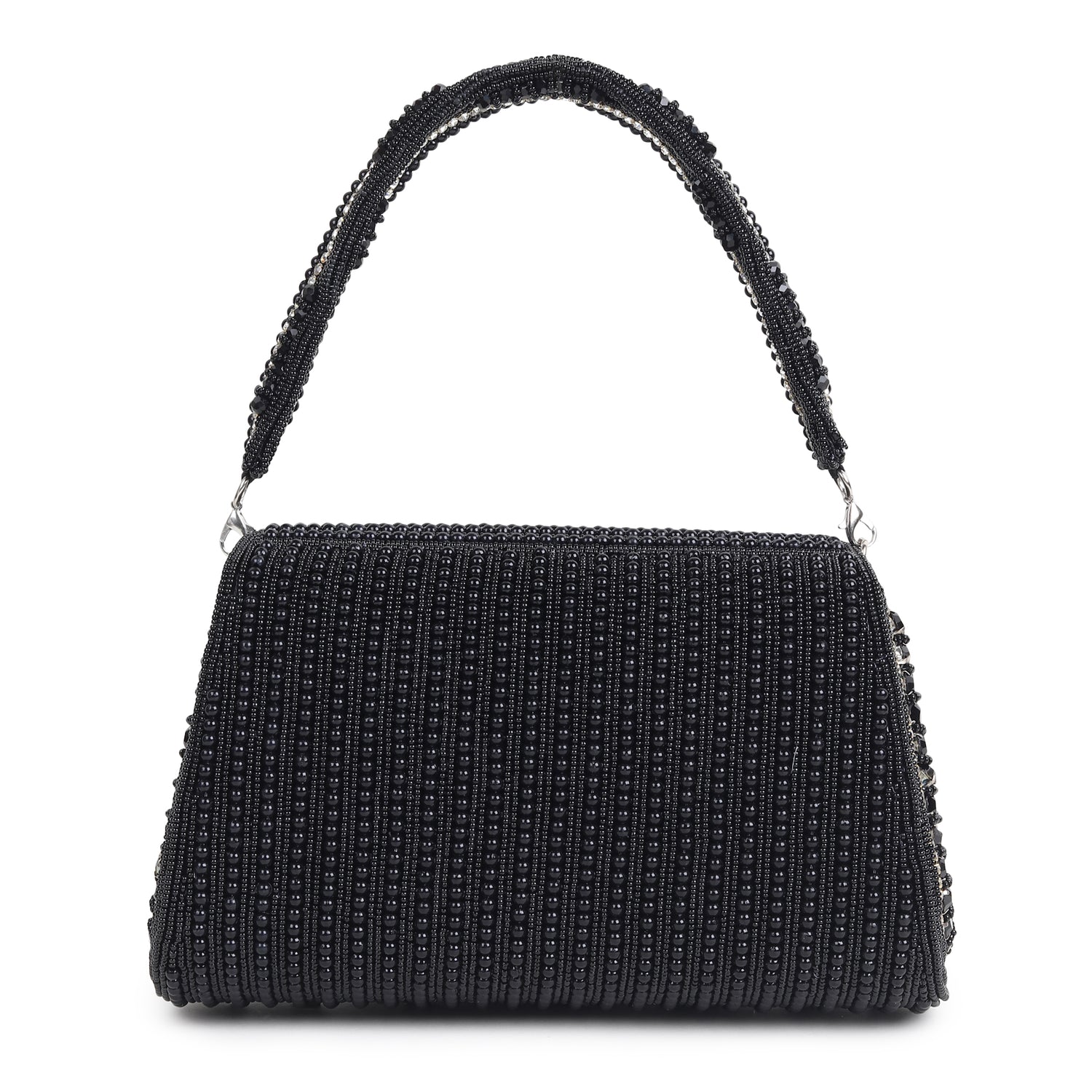 Zarqash Black  Flap Bag
