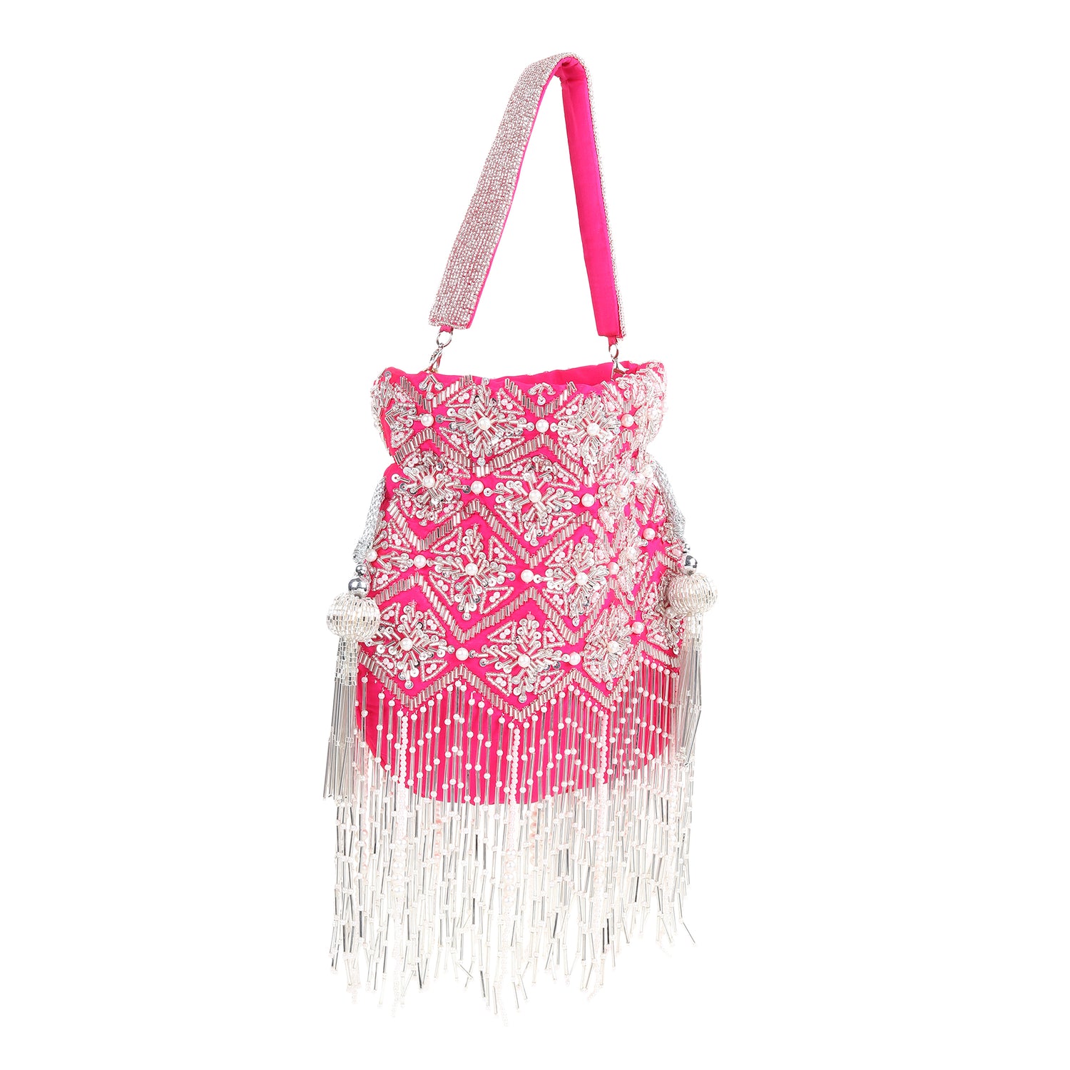 Ayla Pink Potli Bag