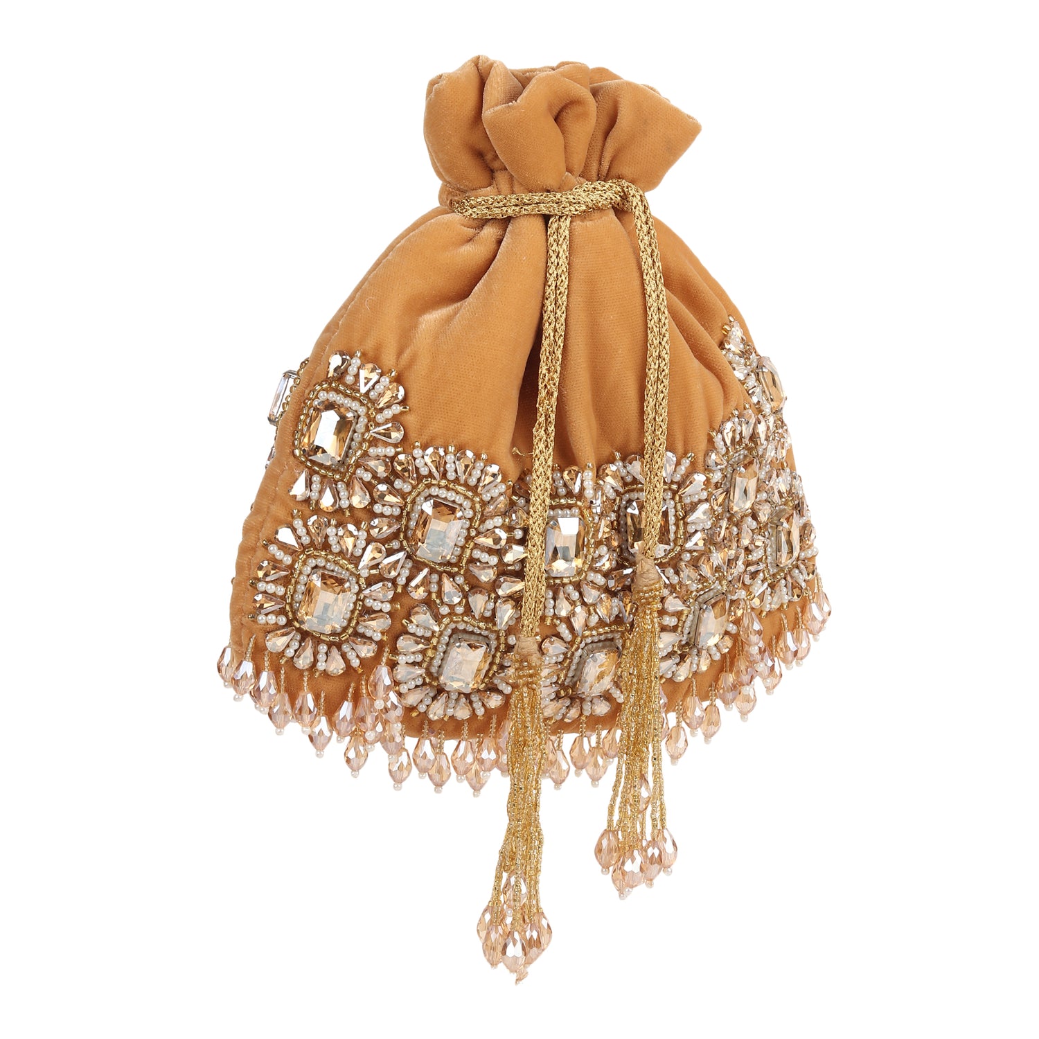Noori Golden Potli Bag