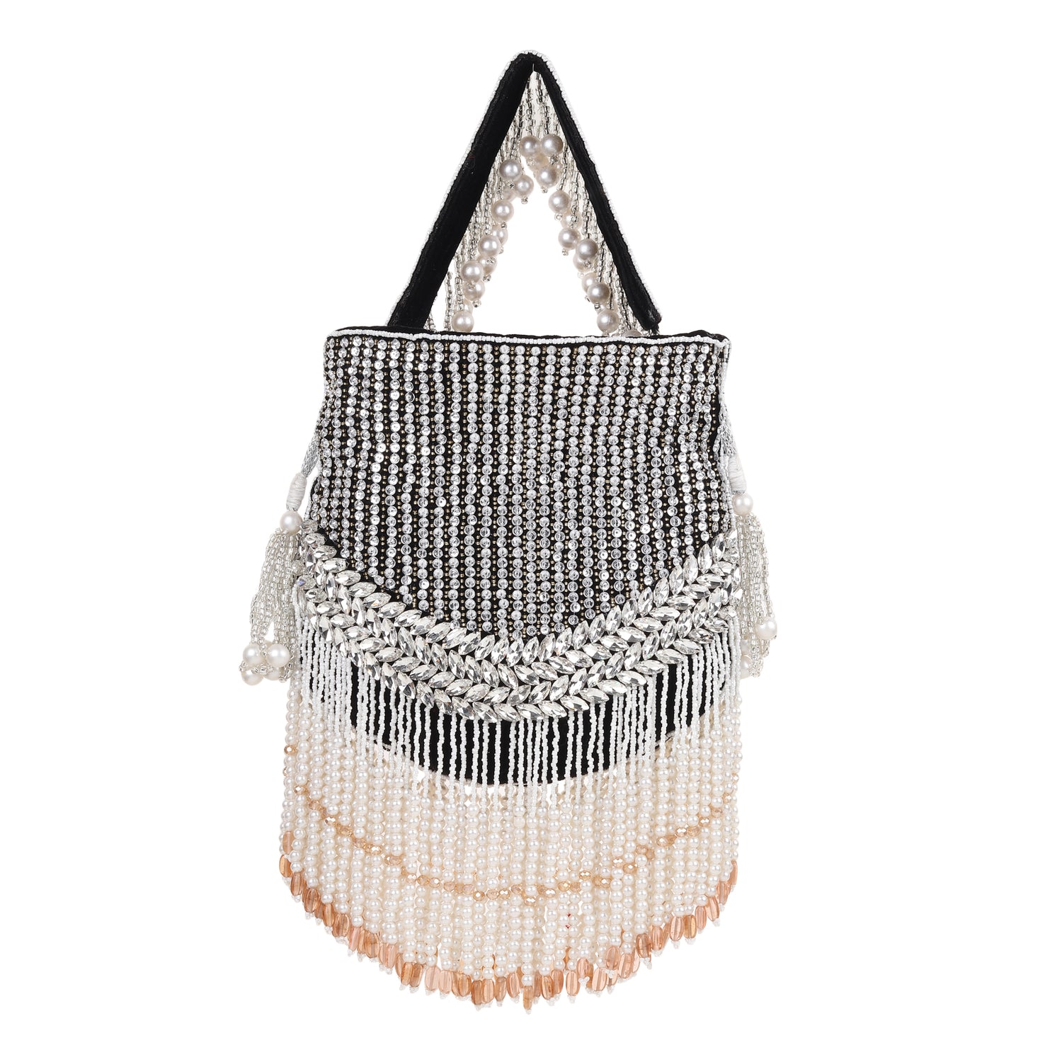 Sitarangi Black Potli Bag