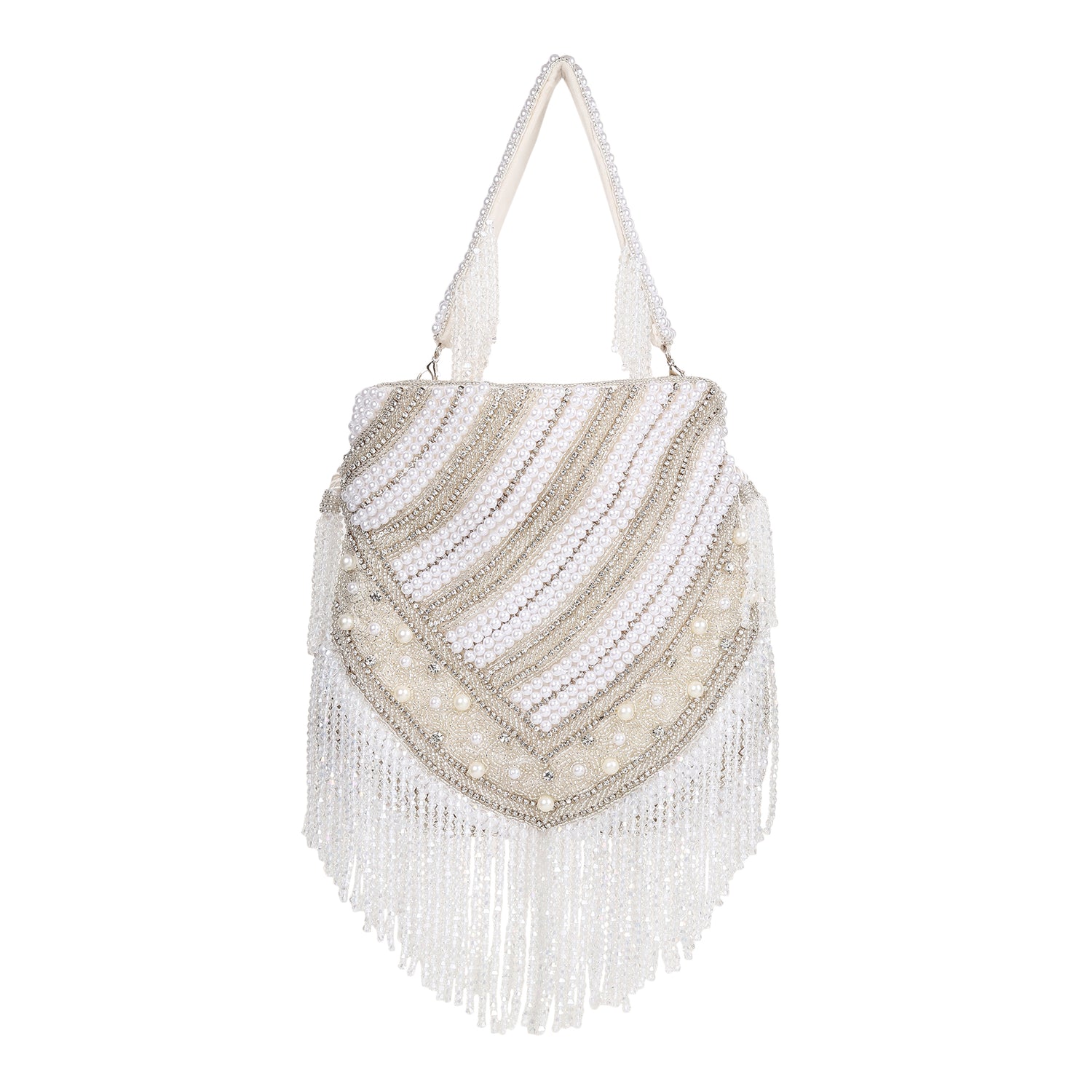 Chandni Silver Potli Bag