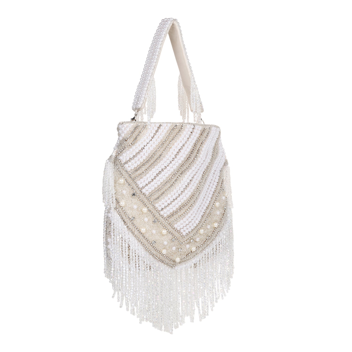 Chandni Silver Potli Bag