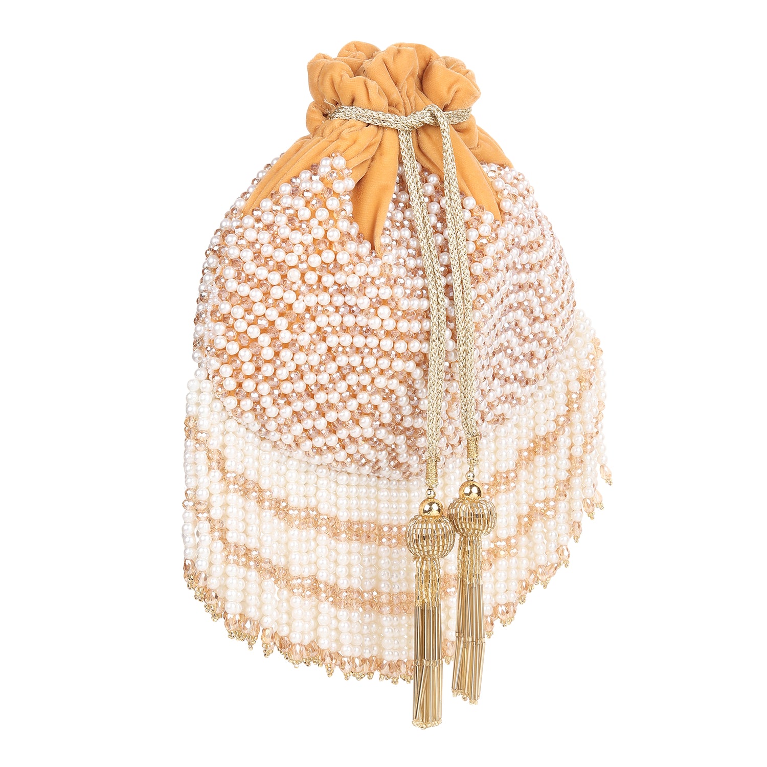 Inaya Yellow Potli Bag