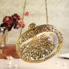 Abeer Golden Clutch
