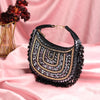 Aarohi Black Hand-Embroidered Bag