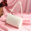 Nisha White Flap Bag
