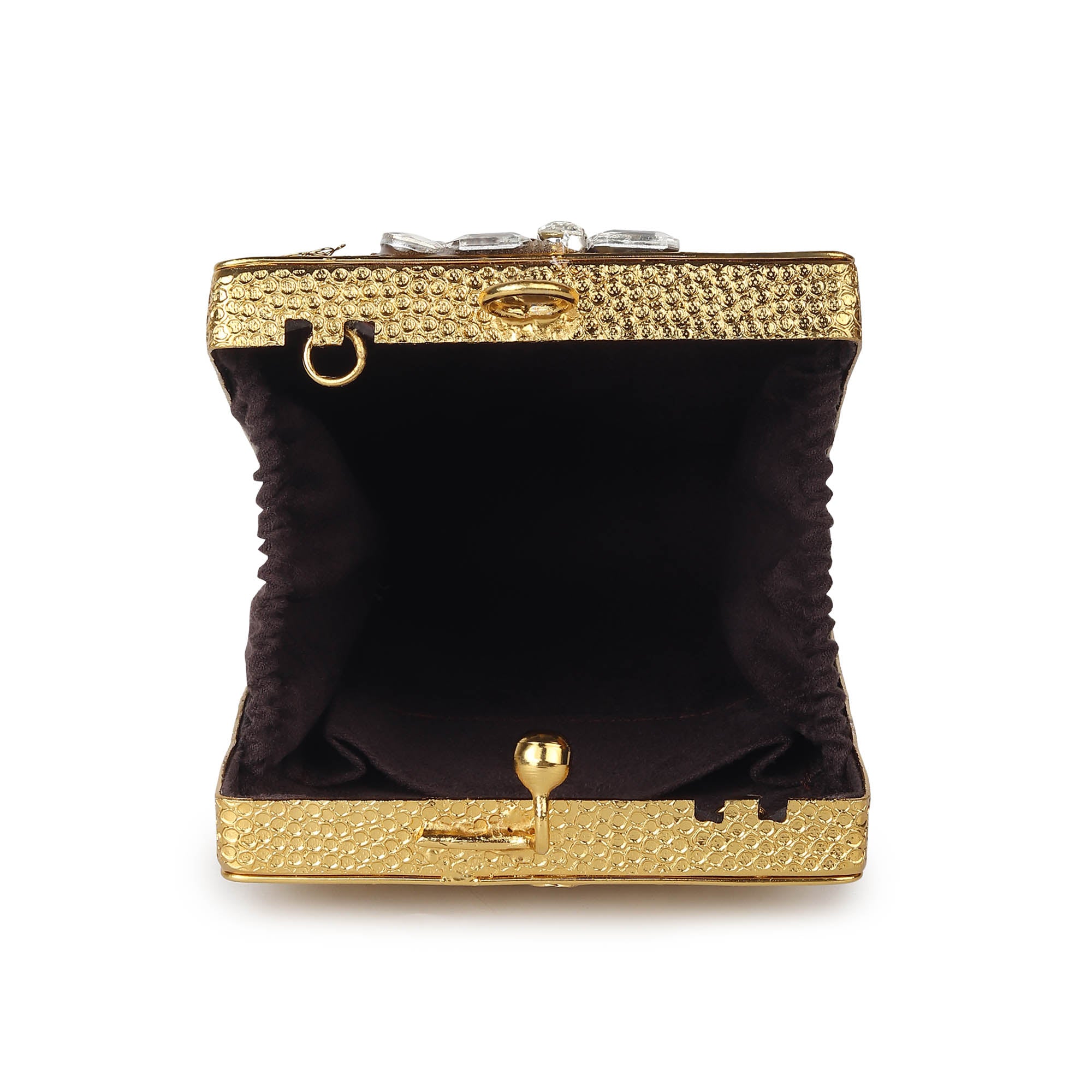 Gemme Golden Clutch