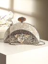 Inara Silver Clutch