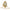 Roopika Gold Shell Bag