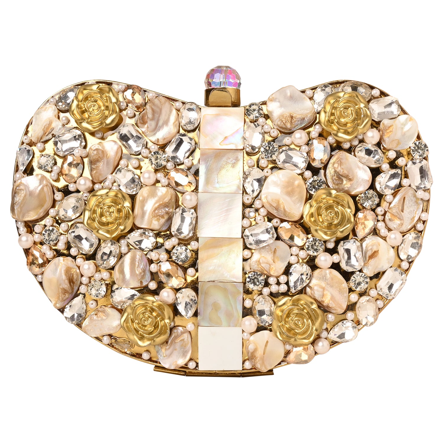 Roohani Mother Of Pearl Clutch