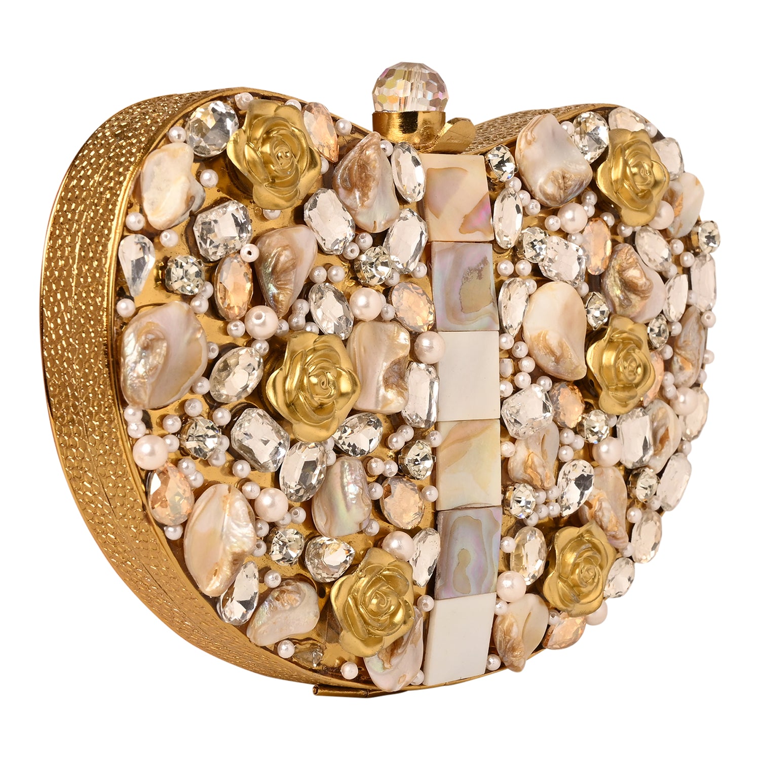 Roohani Mother Of Pearl Clutch
