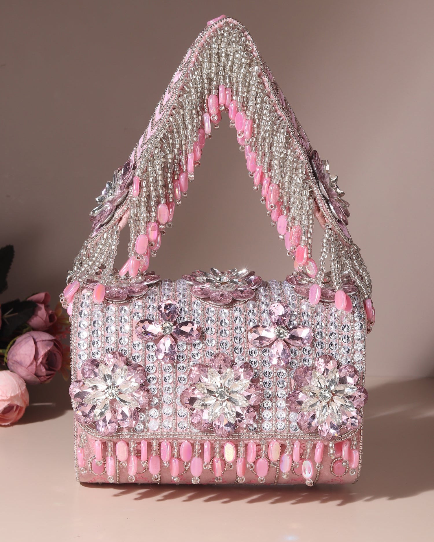 Pankhuri Pink Flap Bag