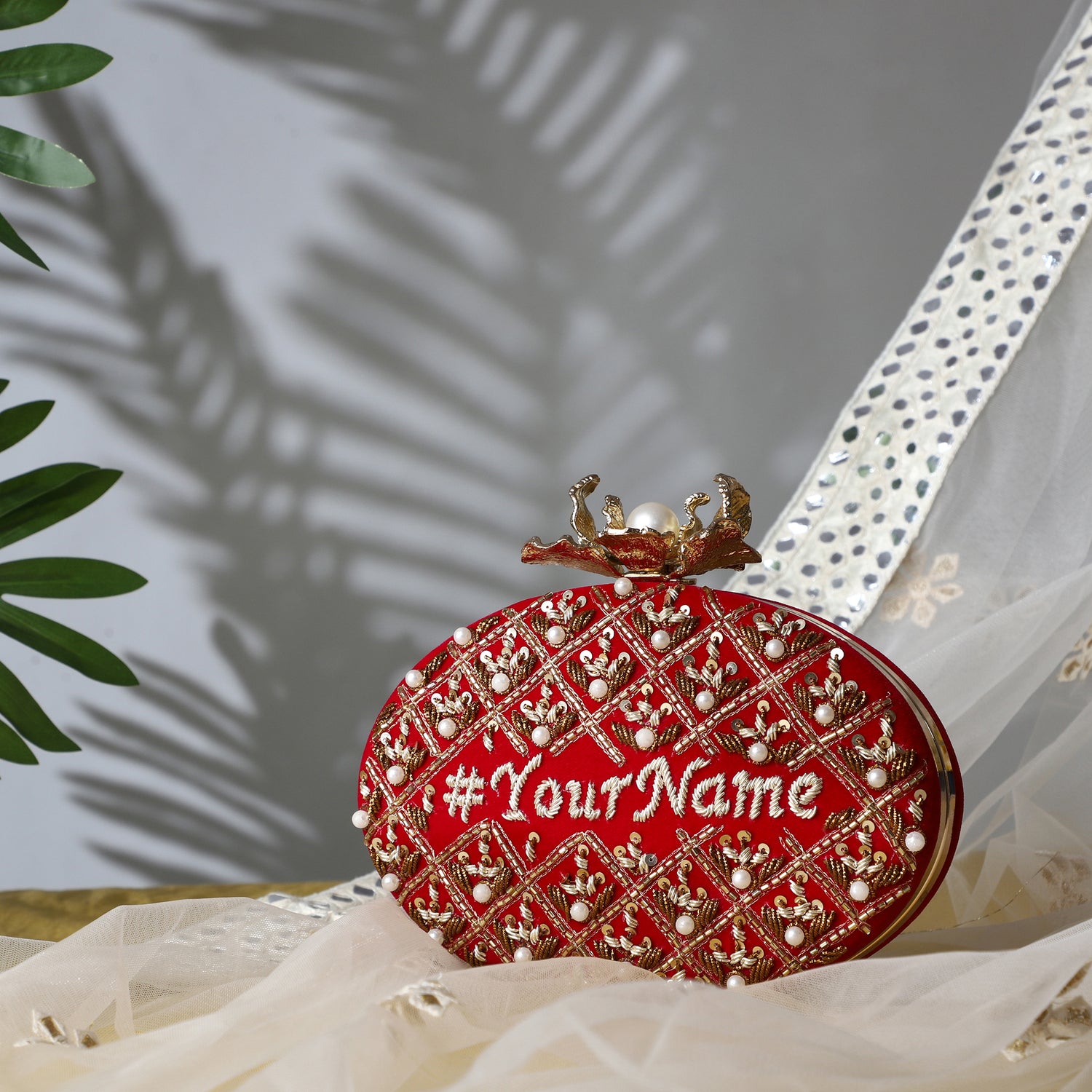 Rouge Customised Clutch Bag
