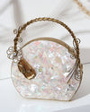 Nazrana Golden Clutch