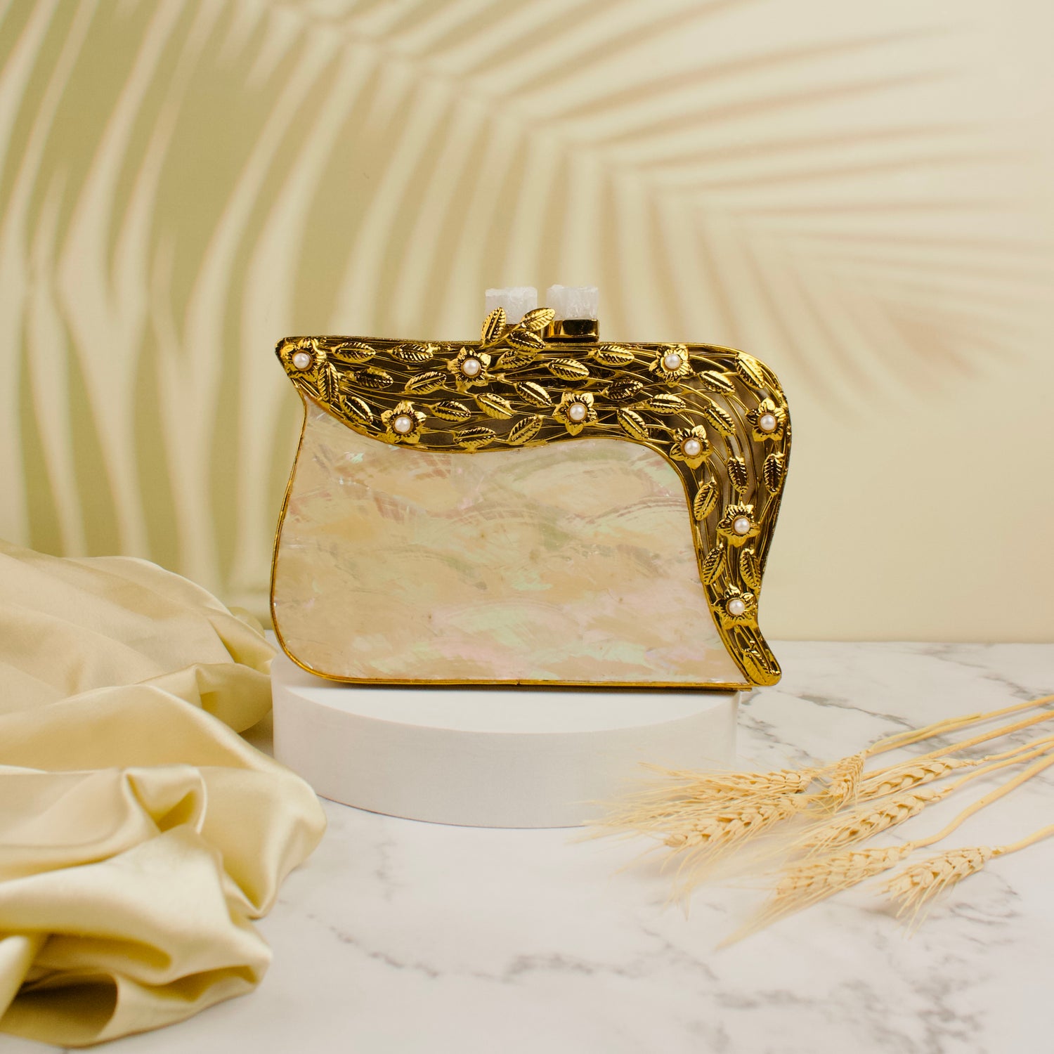 Zareen Golden Mop Bag