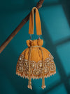 Noori Golden Potli Bag