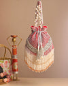 Sitarangi Red Potli Bag