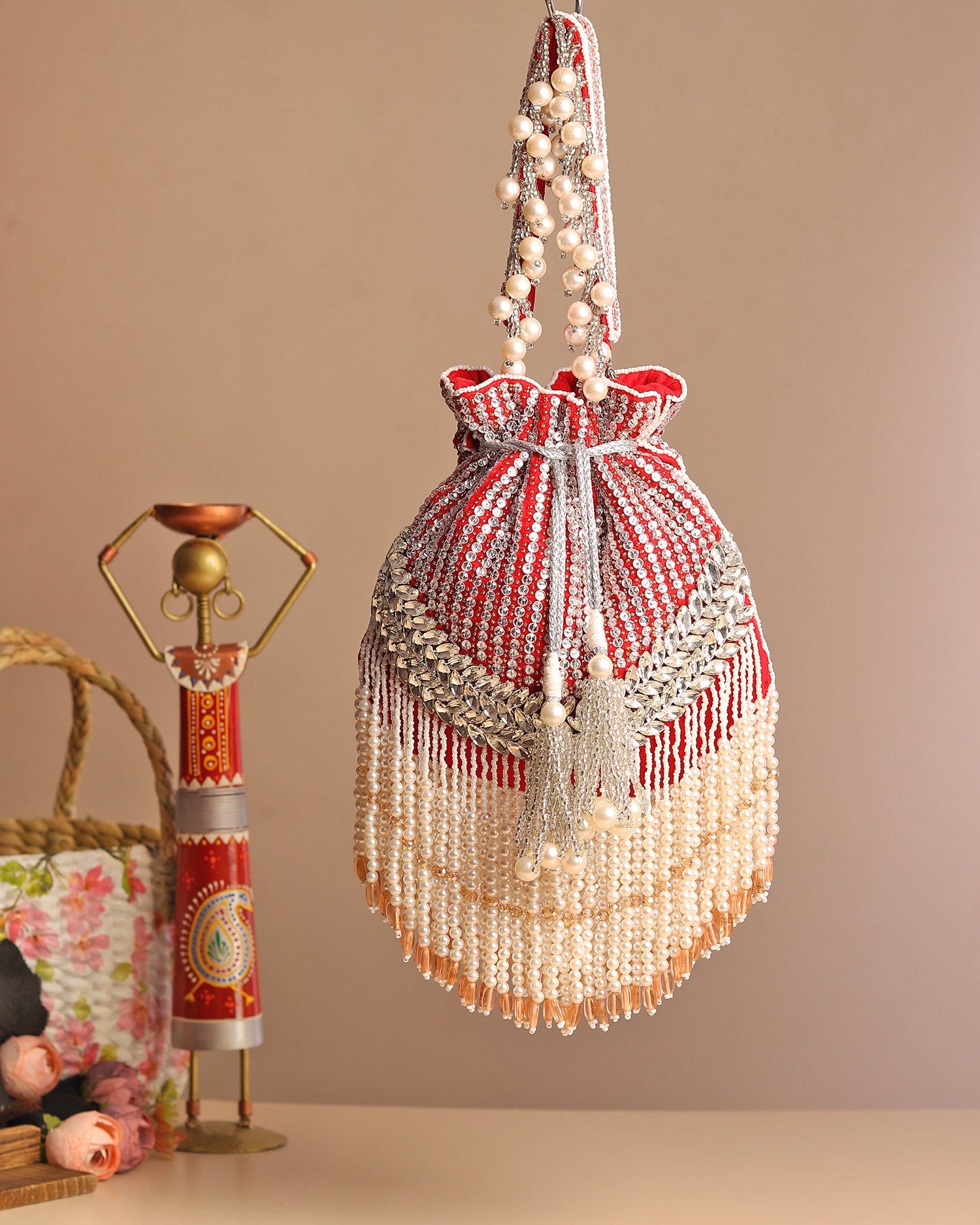 Sitarangi Red Potli