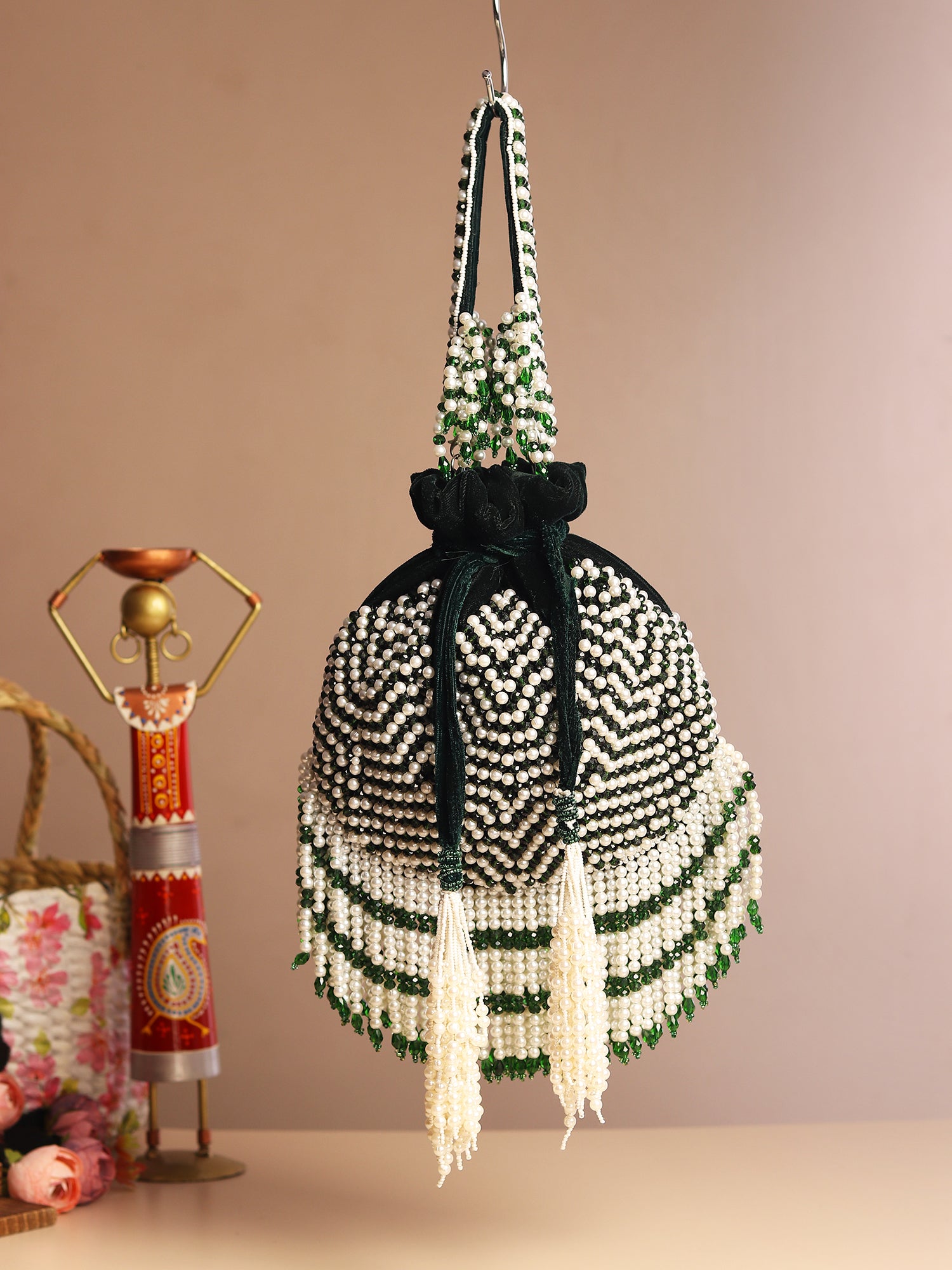 Inaya Yellow Potli Bag