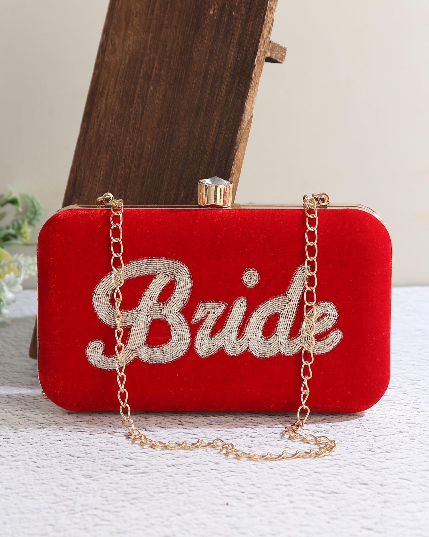 Bridal Bliss Custom Clutch