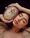 Swish Mother Of Pearl Clutch