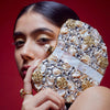 Roohani Mother Of Pearl Clutch